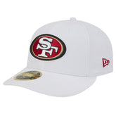 San Francisco 49ers New Era Omaha Low Profile 59FIFTY Fitted Hat White | NFL