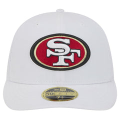 San Francisco 49ers New Era Omaha Low Profile 59FIFTY Fitted Hat White | NFL
