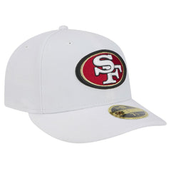 San Francisco 49ers New Era Omaha Low Profile 59FIFTY Fitted Hat White | NFL
