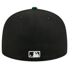 Athletics New Era Shadow Stitch 59FIFTY Fitted Hat - MLB