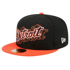 Detroit Tigers New Era Shadow Stitch 59FIFTY Fitted Hat - MLB