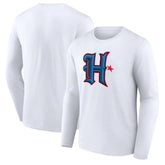 Houston Texans Secondary Logo Long Sleeve T-Shirt White | NFL