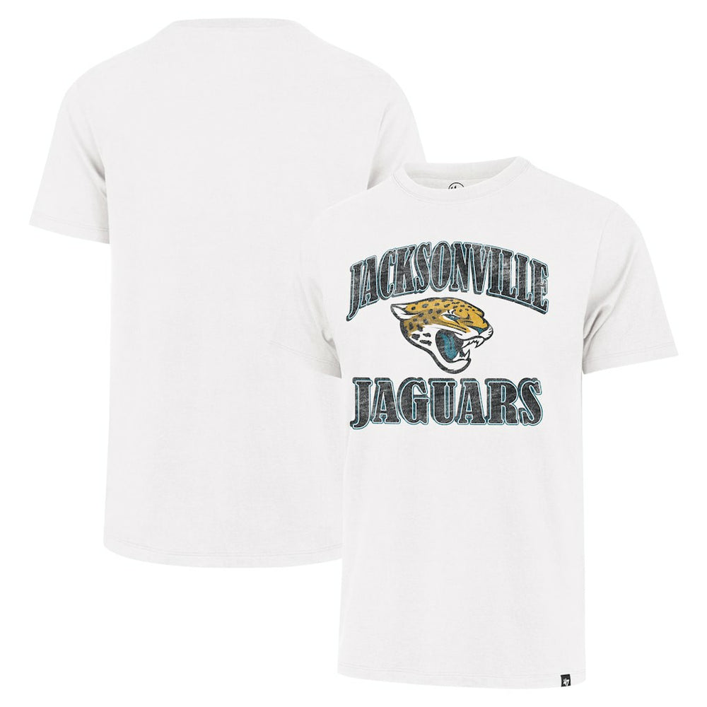 Jacksonville Jaguars '47 Overrun Franklin T-Shirt White | 47 brand