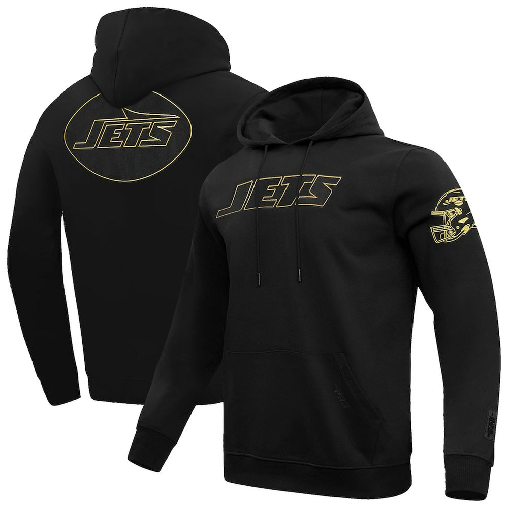 New York Jets Pro Standard Classic Chenille Pullover Hoodie Black | NFL