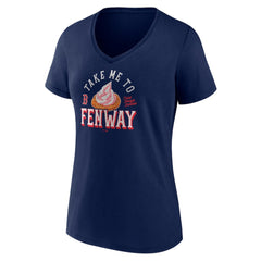Boston Red Sox Women's Take Me to Fenway V-Neck T-Shirt - MLB
