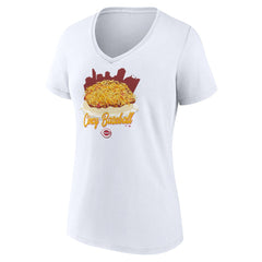 Cincinnati Reds Women's Chili V-Neck T-Shirt - MLB