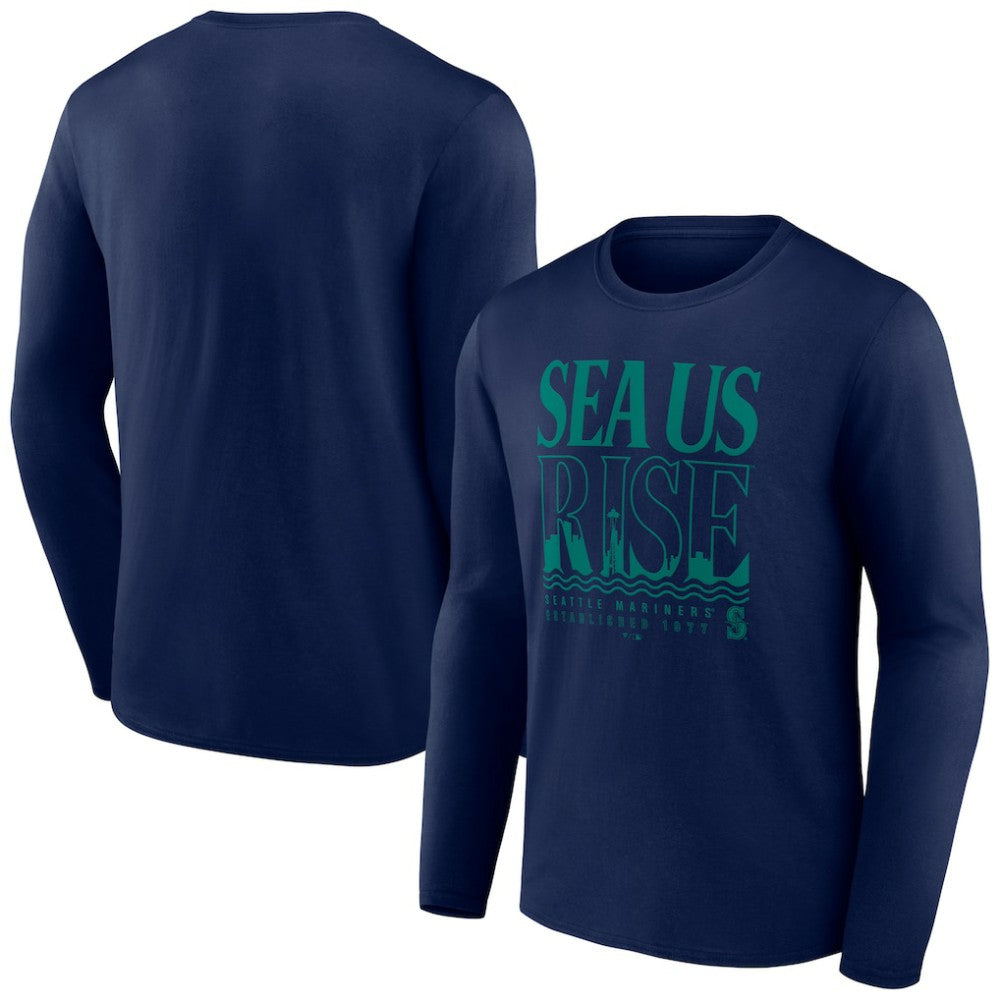 Seattle Mariners Sea Us Rise Long Sleeve T-Shirt - MLB