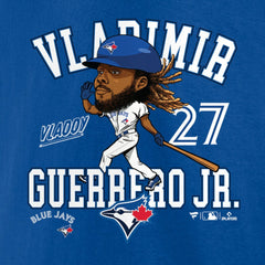 Vladimir Guerrero Jr. Toronto Blue Jays Caricature T-Shirt - MLB