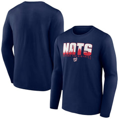 Washington Nationals Defend the District Long Sleeve T-Shirt - MLB