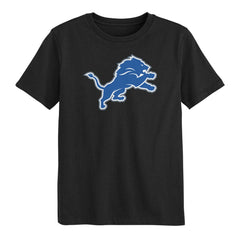 Detroit Lions Preschool Primary Logo T-Shirt Black | NFL