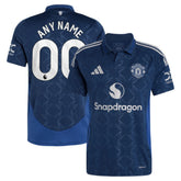 Manchester United 2024/25 Away Replica Custom Jersey Navy | Adidas Online