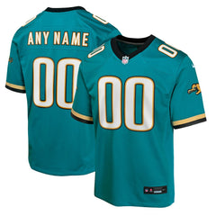 Jacksonville Jaguars Youth Prowler Throwback Custom Game Jersey Teal | Nike for Sale