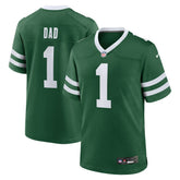 New York Jets #1 Dad Game Jersey Legacy Green | Nike for Sale