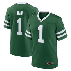 New York Jets #1 Dad Game Jersey Legacy Green | Nike for Sale