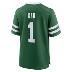 New York Jets #1 Dad Game Jersey Legacy Green | Nike for Sale