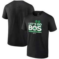 Boston Celtics 2024 Eastern Conference Champions Layup Drill T-Shirt Black - NBA