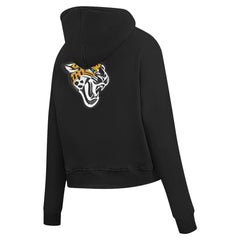 Jacksonville Jaguars Pro Standard Women's Split Logo Full-Zip Hoodie Black | NFL