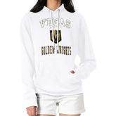 Vegas Golden Knights G-III 4Her by Carl Banks Women's Team Logo Tri-Blend Fleece Pullover Hoodie - White - NHL