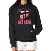 Detroit Red Wings G-III 4Her by Carl Banks Women's Team Logo Tri-Blend Fleece Pullover Hoodie - Black - NHL