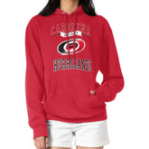 Carolina Hurricanes G-III 4Her by Carl Banks Women's Team Logo Tri-Blend Fleece Pullover Hoodie - Red - NHL
