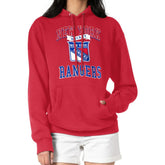 New York Rangers G-III 4Her by Carl Banks Women's Team Logo Tri-Blend Fleece Pullover Hoodie - Red - NHL
