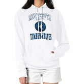 Minnesota Timberwolves G-III 4Her by Carl Banks Women's Graphic Fleece Pullover Hoodie White - NBA