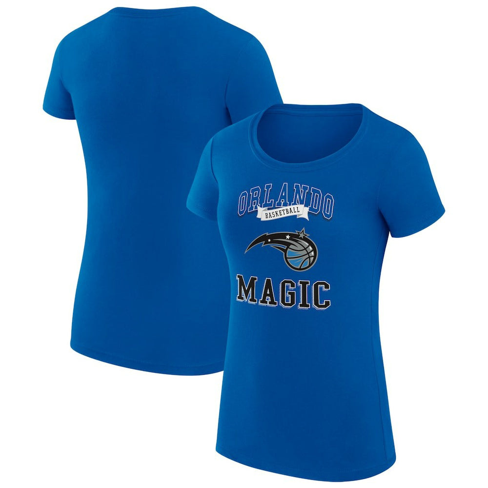 Orlando Magic G-III 4Her by Carl Banks Women's Super-Slim Fit Lightweight Team Logo T-Shirt Blue - NBA