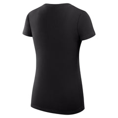 Oklahoma City Thunder G-III 4Her by Carl Banks Women's Super-Slim Fit Lightweight Team Logo V-Neck T-Shirt Black - NBA