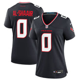 Azeez Al-Shaair Houston Texans Women's Team Game Jersey Navy | Nike for Sale