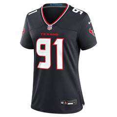 Folorunso Fatukasi Houston Texans Women's Team Game Jersey Navy | Nike for Sale