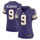 J.J. McCarthy Minnesota Vikings Women's 2nd Alternate Player Game Jersey Purple | Nike for Sale