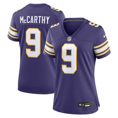 J.J. McCarthy Minnesota Vikings Women's 2nd Alternate Player Game Jersey Purple | Nike for Sale