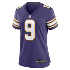 J.J. McCarthy Minnesota Vikings Women's 2nd Alternate Player Game Jersey Purple | Nike for Sale