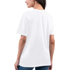 Houston Texans G-III 4Her by Carl Banks Women's Super-Slim Fit Lightweight H-Town T-Shirt White | NFL