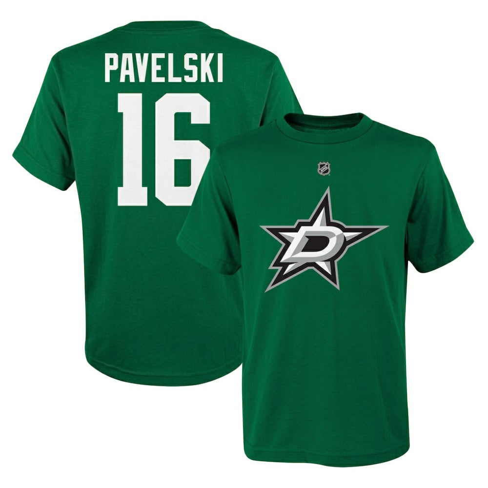Joe Pavelski Dallas Stars Youth Player Name & Number T-Shirt - Kelly Green - NHL