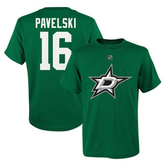 Joe Pavelski Dallas Stars Youth Player Name & Number T-Shirt - Kelly Green - NHL