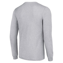 Washington Capitals Starter Four Team Name Logo Long Sleeve Graphic T-Shirt - Heather Gray - NHL