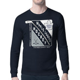 Toronto Maple Leafs Starter Shield Long Sleeve Graphic T-Shirt - Navy - NHL
