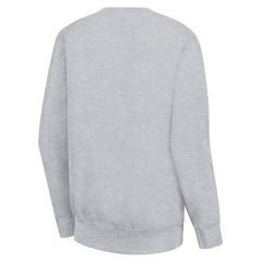 Chicago Blackhawks G-III 4Her by Carl Banks Women's Collage Graphic Fleece Long Sleeve Pullover Sweatshirt - Heather Gray - NHL