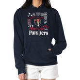 Florida Panthers G-III 4Her by Carl Banks Women's Collage Team Graphic Tri-Blend Fleece Pullover Hoodie - Navy - NHL