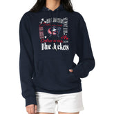 Columbus Blue Jackets G-III 4Her by Carl Banks Women's Collage Team Graphic Tri-Blend Fleece Pullover Hoodie - Navy - NHL