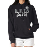 Brooklyn Nets G-III 4Her by Carl Banks Women's Graphics Fleece Pullover Hoodie Black - NBA