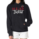 Miami Heat G-III 4Her by Carl Banks Women's Graphics Fleece Pullover Hoodie Black - NBA
