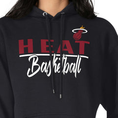 Miami Heat G-III 4Her by Carl Banks Women's Graphics Fleece Pullover Hoodie Black - NBA
