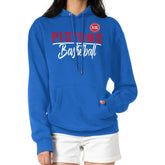 Detroit Pistons G-III 4Her by Carl Banks Women's Graphics Fleece Pullover Hoodie Blue - NBA