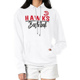 Atlanta Hawks G-III 4Her by Carl Banks Women's Graphics Fleece Pullover Hoodie White - NBA