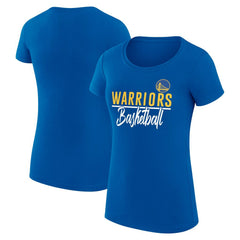 Golden State Warriors G-III 4Her by Carl Banks Women's Super-Slim Fit Lightweight Team Sport V-Neck T-Shirt Royal - NBA