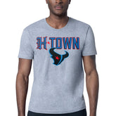 Houston Texans Starter H-Town Graphic T-Shirt Heather Gray | NFL