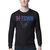 Houston Texans Starter H-Town Graphic Long Sleeve T-Shirt Black | NFL