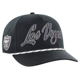 Las Vegas Raiders '47 Overhand Speckle Hitch Adjustable Hat Black | 47 brand
